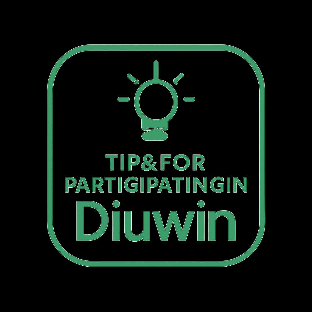 Icon representing Tips for Participating in Diuwin.